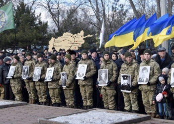 В Николаеве почтили память жителей области, погибших в Афганистане и других локальных военных конфликтах