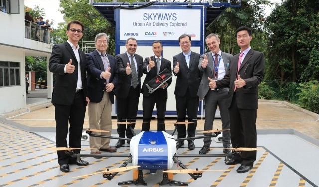 Доставка будущего: Airbus показал грузовой дрон для посылок