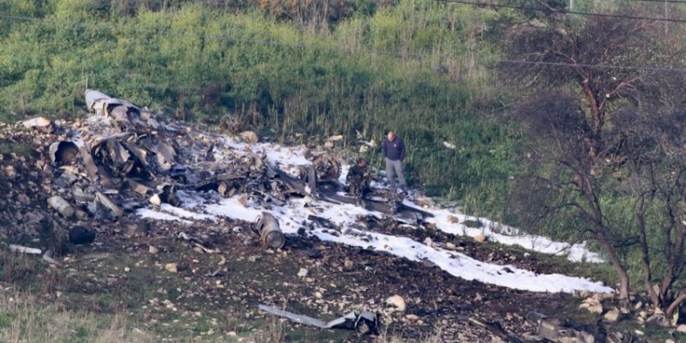 Сирийская система ПВО сбила израильский истребитель F-16