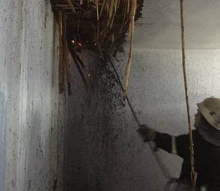 На Николаевщине спасатели ликвидировали пожар в жилом доме