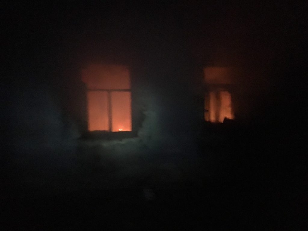 В Ковалевке сгорел жилой дом 3