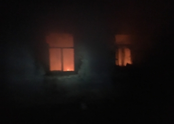 В Ковалевке сгорел жилой дом