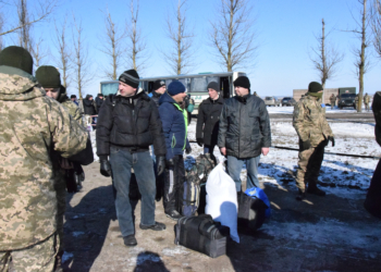 На Широколановском полигоне на Николаевщине собралось почти шесть сотен резервистов со всей Украины