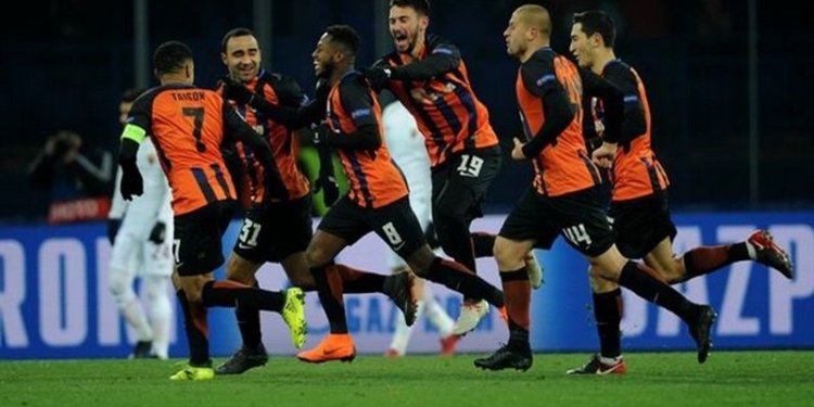 Шахтер одержал волевую победу над Ромой в первом матче 1/8 финала Лиги Чемпионов