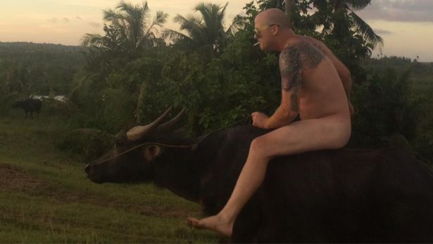 Скандал с туристами на Филиппинах: они катались голыми на священных буйволах, теперь полиция готова их арестовать 9