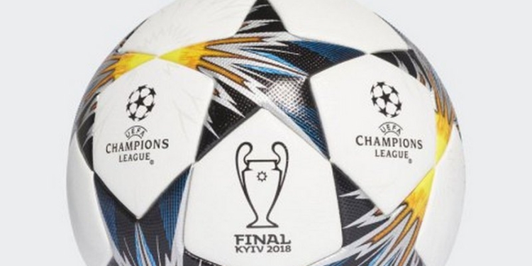 Adidas изготовил официальный мяч для финала Лиги чемпионов, который пройдёт в Киеве в конце мая
