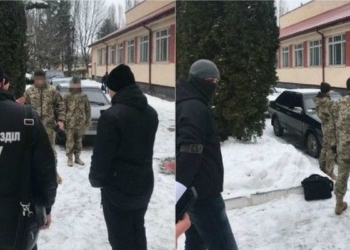 В Хмельницкой области на взятке задержали руководителя воинской части и его заместителя