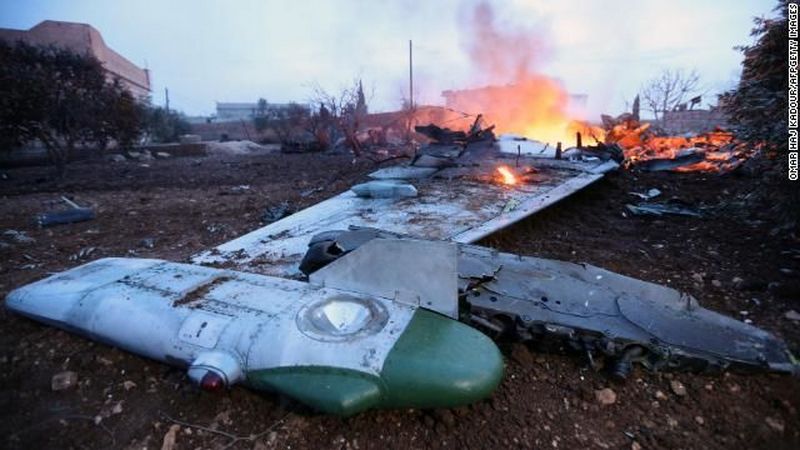 Минобороны РФ подтвердило гибель пилота сбитого в Сирии Су-25, заявив об ответном ударе по месту атаки 9