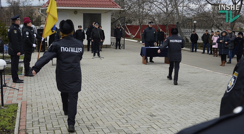 Дружная и большая полицейская семья Николаевщины пополнилась 25-ю полицейскими 11