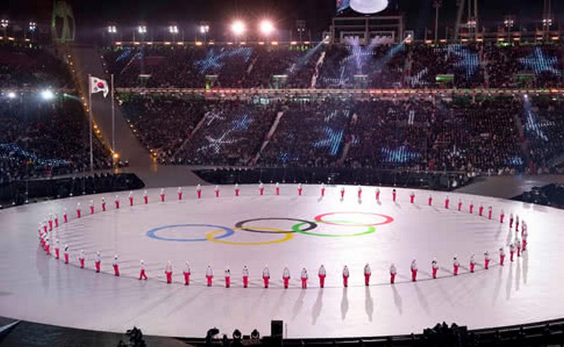 В Южной Корее официально открыли зимнюю Олимпиаду 9