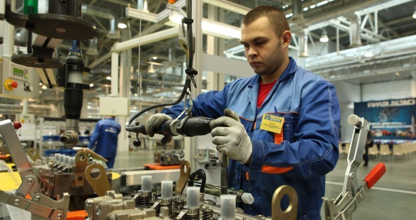 Уровень промышленного производства: в Украине в целом вырос, в Николаевской области - упал 1