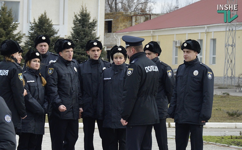 Дружная и большая полицейская семья Николаевщины пополнилась 25-ю полицейскими 13
