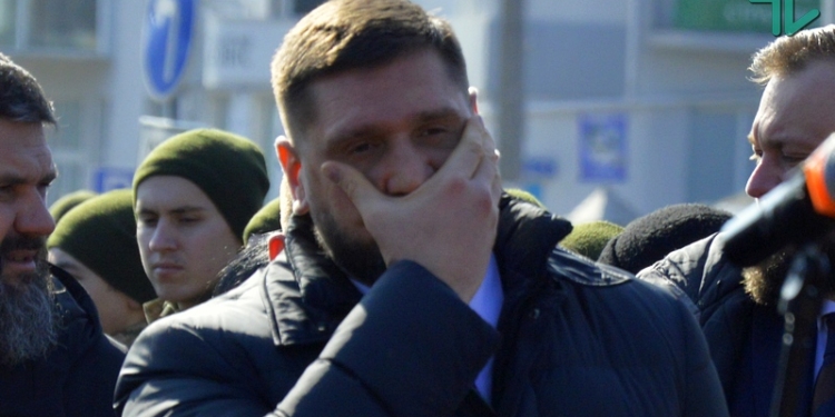 В Николаеве сотни горожан вышли отметить День Героев Небесной Сотни