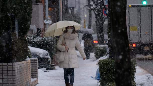 На Японию обрушились сильные снегопады: 15 погибших, сотни раненых 1