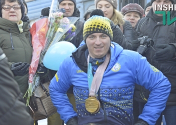 Николаевцы тепло встретили победителя Паралимпийских игр лыжника Ярового