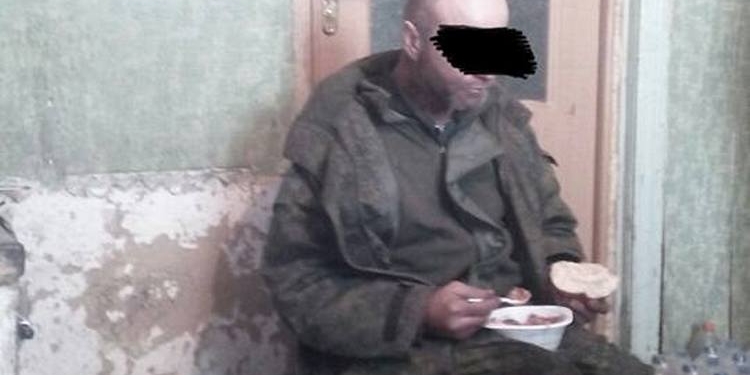 На Донбассе украинские военные поймали боевика из России