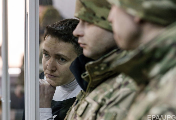 Савченко арестована на 2 месяца без права внести залог 1