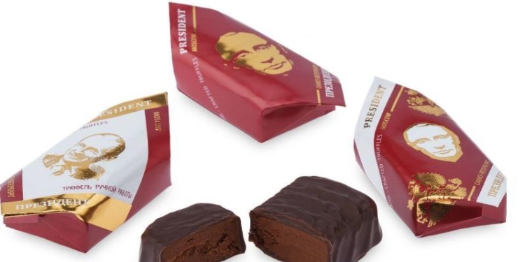 Россиянин, попробуй на вкус своего президента! Конфеты с «Путиным» – дорогое удовольствие