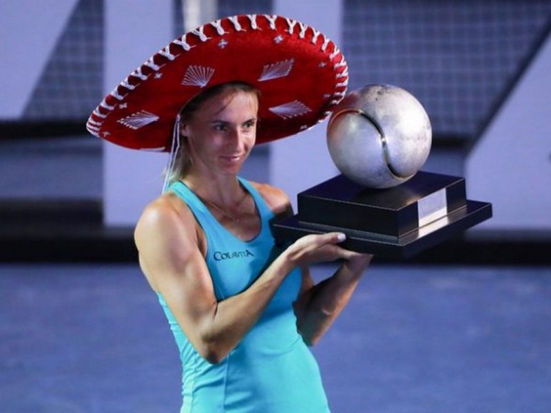 Украинская теннисистка Леся Цуренко защитила свой титул на турнире WTA International "Abierto Mexicano Telcel" 1