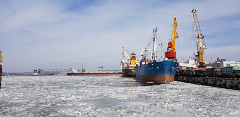 За ледовую кампанию николаевский порт «Ника-Тера» обработал 7 судов на 7 причалах 1