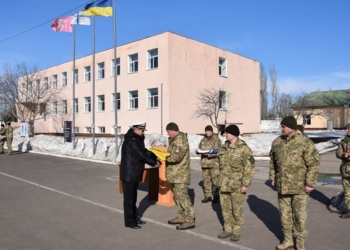 Командующий ВМС ВСУ представил в Николаеве нового руководителя командования морской пехоты