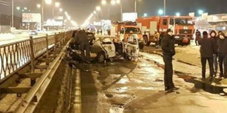 В Киеве на Броварском проспекте возле станции метро «Лесная» взорвались две гранаты