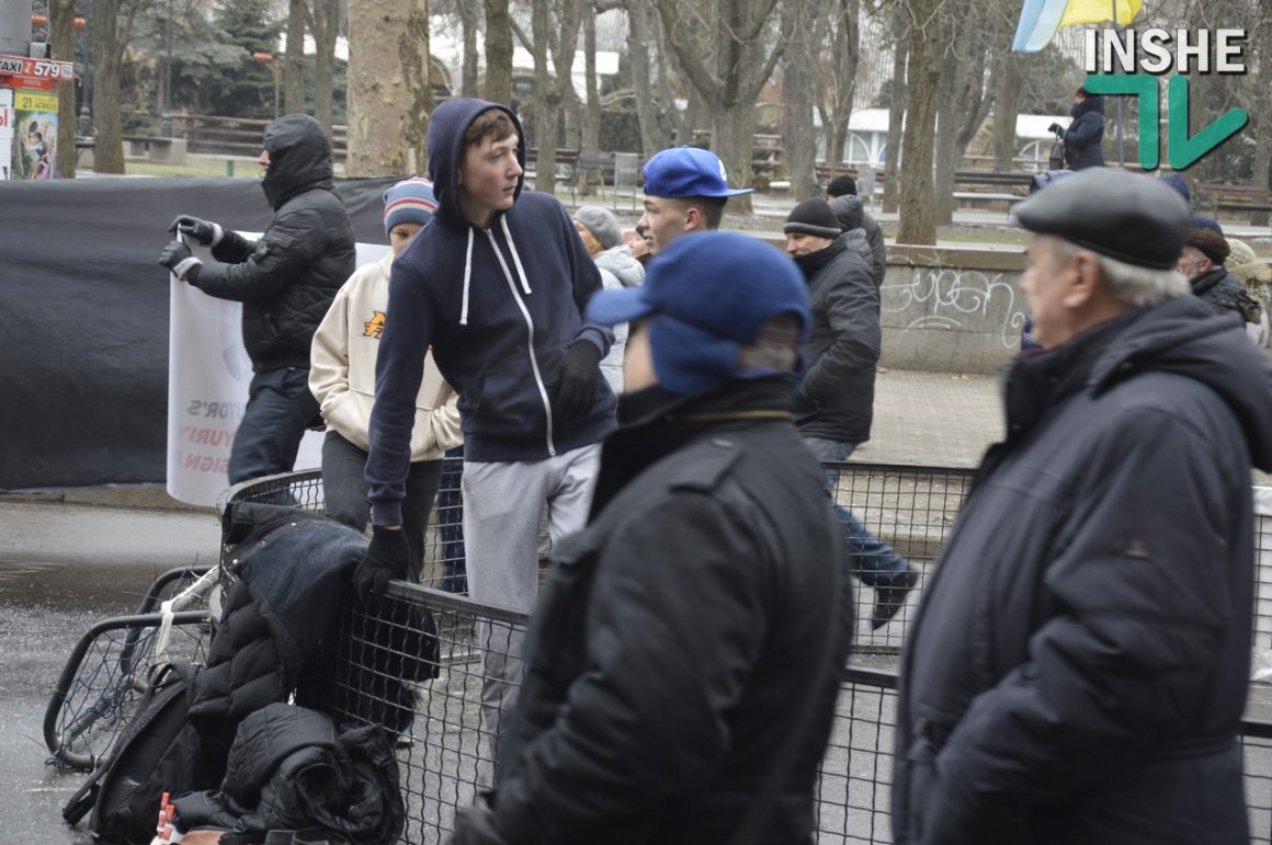 Акция сторонников Саакашвили в Николаеве: Потасовки из-за музыки, обвинения власти в провокациях 54