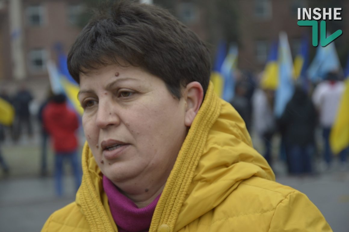 В Николаеве организовали масштабный митинг против выборов в оккупированном Крыму 21