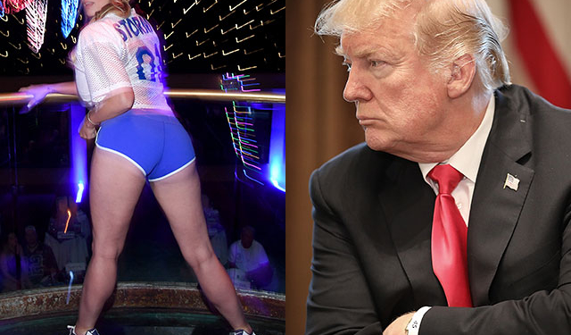 Порноактриса-бывшая подружка Трампа хочет через суд вернуть себе право рассказать об этой связи