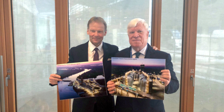 Генеральный директор “НИБУЛОНа” Алексей Вадатурский провел серию встреч с европейскими банкирами