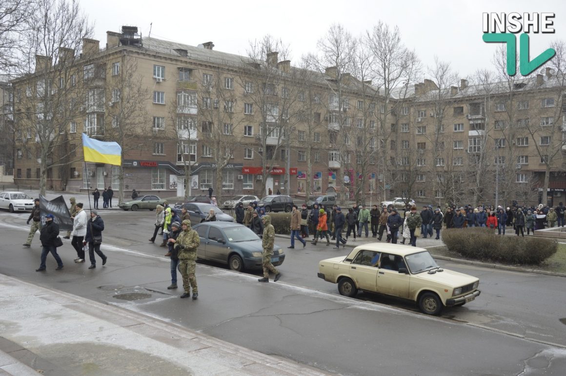 Акция сторонников Саакашвили в Николаеве: Потасовки из-за музыки, обвинения власти в провокациях 42