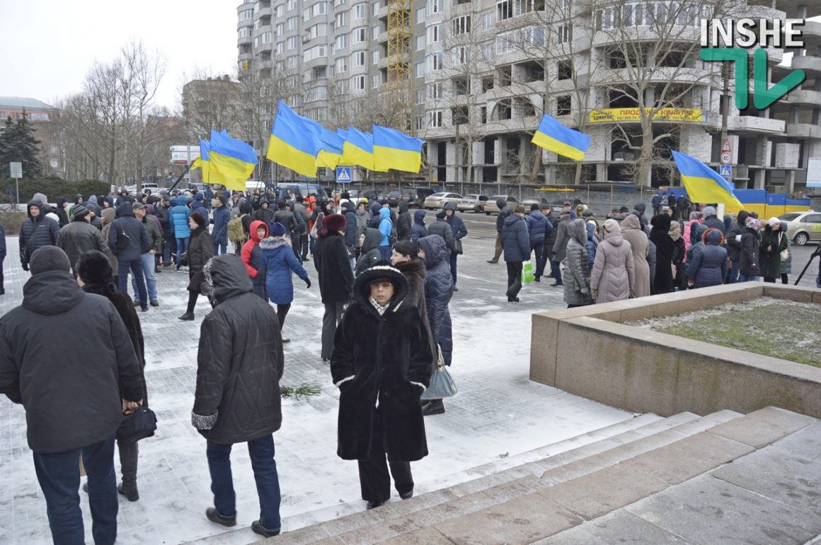 В Николаеве организовали масштабный митинг против выборов в оккупированном Крыму 5