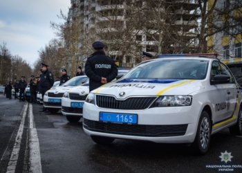 Парк полицейских автомобилей Николаевщины пополнился 10-ю новыми единицами