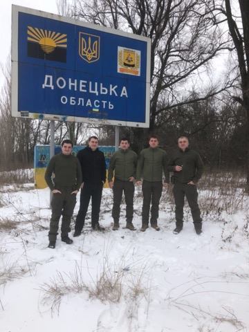 Руководство ГФС Николаевщины с 5-дневным рабочим визитом находилось в зоне проведения АТО 3