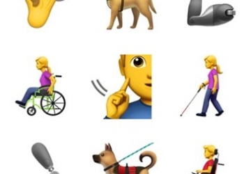 Apple предложила эмодзи с изображением инвалидности