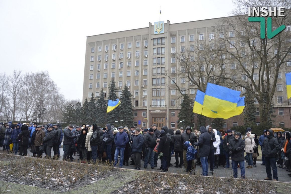 В Николаеве организовали масштабный митинг против выборов в оккупированном Крыму 41