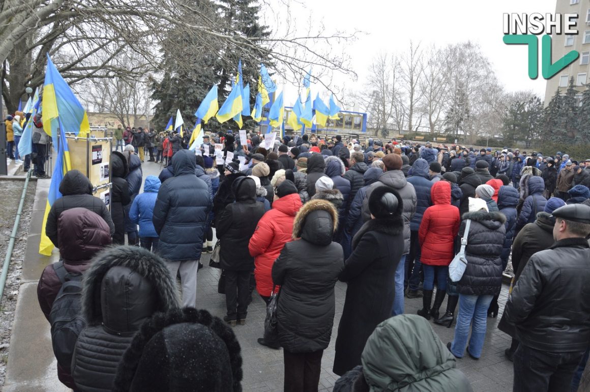 В Николаеве организовали масштабный митинг против выборов в оккупированном Крыму 45