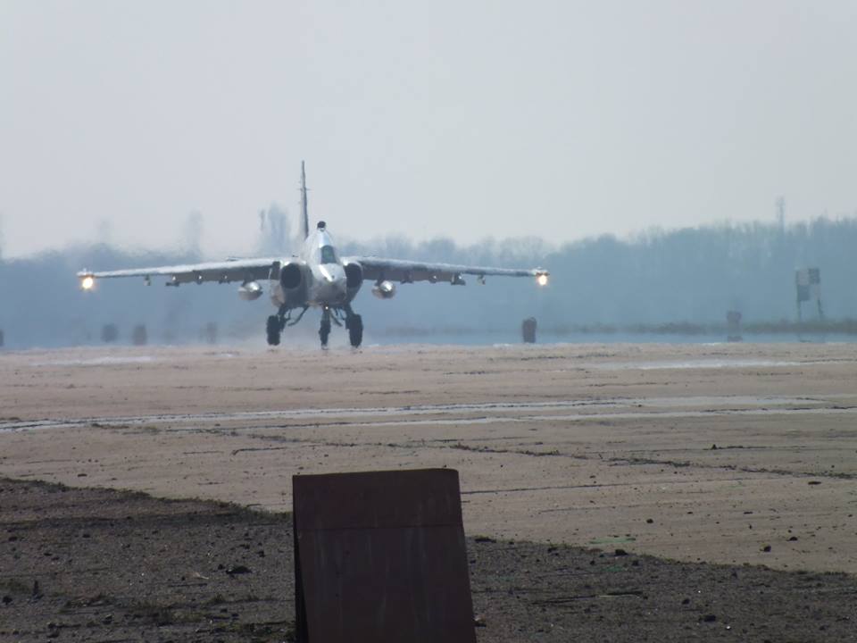 Николаевские летчики задействовали свои штурмовики на учениях Сухопутных войск 17