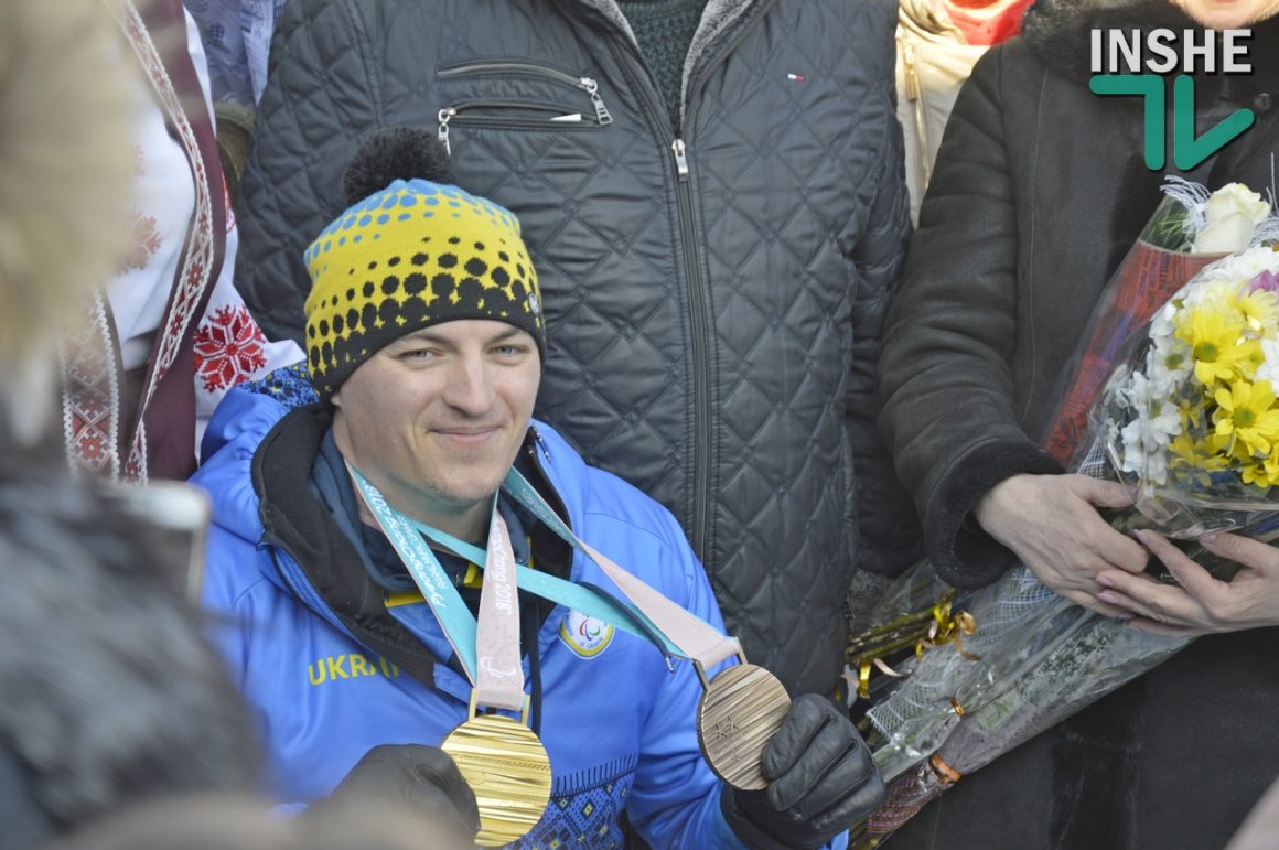 Николаевцы тепло встретили победителя Паралимпийских игр лыжника Ярового 5
