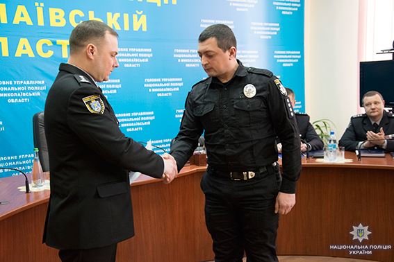 Николаевские полицейские, сумевшие быстро найти мать-убийцу, поощрены руководством 5