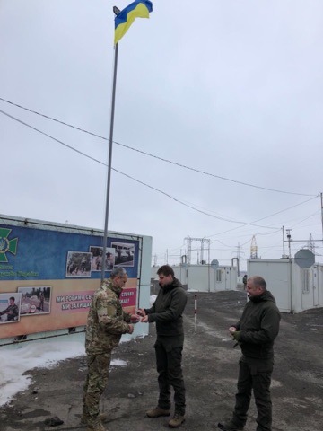 Руководство ГФС Николаевщины с 5-дневным рабочим визитом находилось в зоне проведения АТО 5