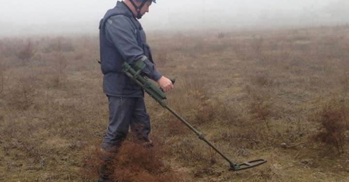 В Очакове за один день «отыскались» 3 мины времен прошлых войн