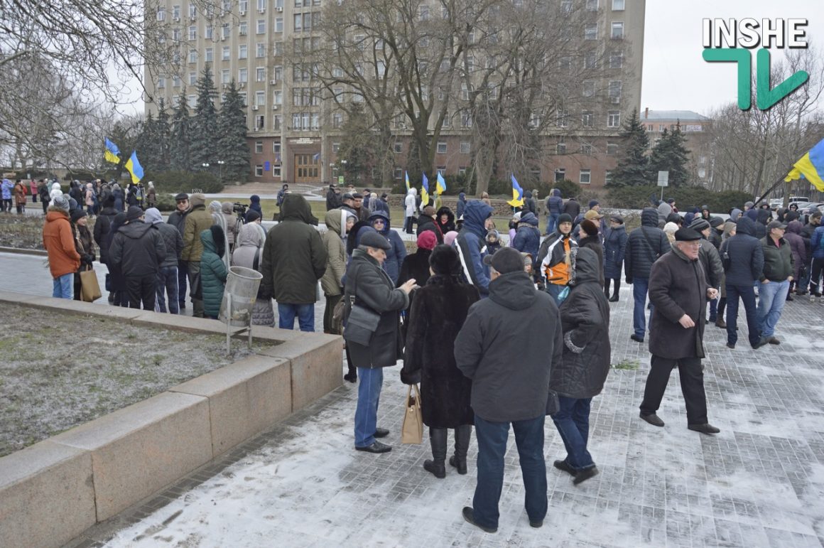 В Николаеве организовали масштабный митинг против выборов в оккупированном Крыму 7