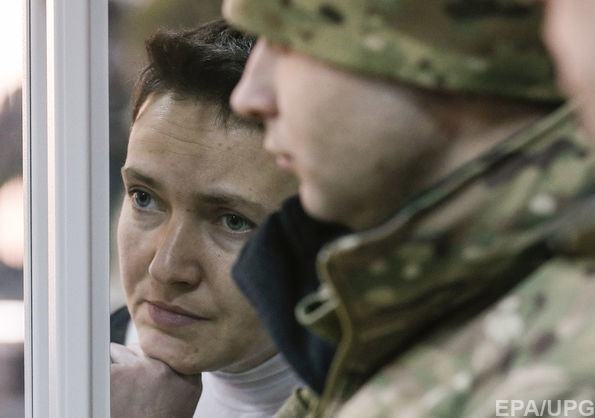 «Похудела, но живая»: адвокат рассказал о состоянии Савченко во время голодовки 1
