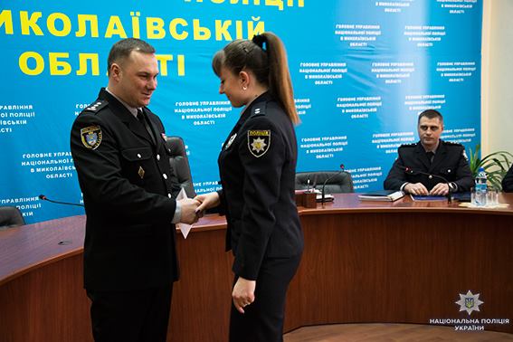 Николаевские полицейские, сумевшие быстро найти мать-убийцу, поощрены руководством 7