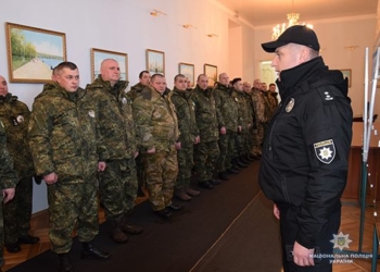 Шестой отряд полицейских Николаевщины отбыл на стажировку в Луганскую область