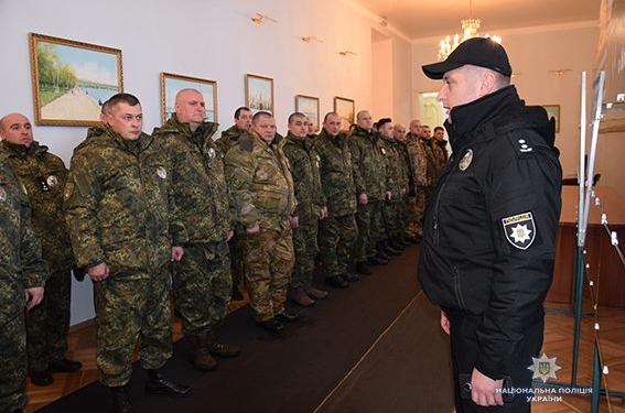 Шестой отряд полицейских Николаевщины отбыл на стажировку в Луганскую область