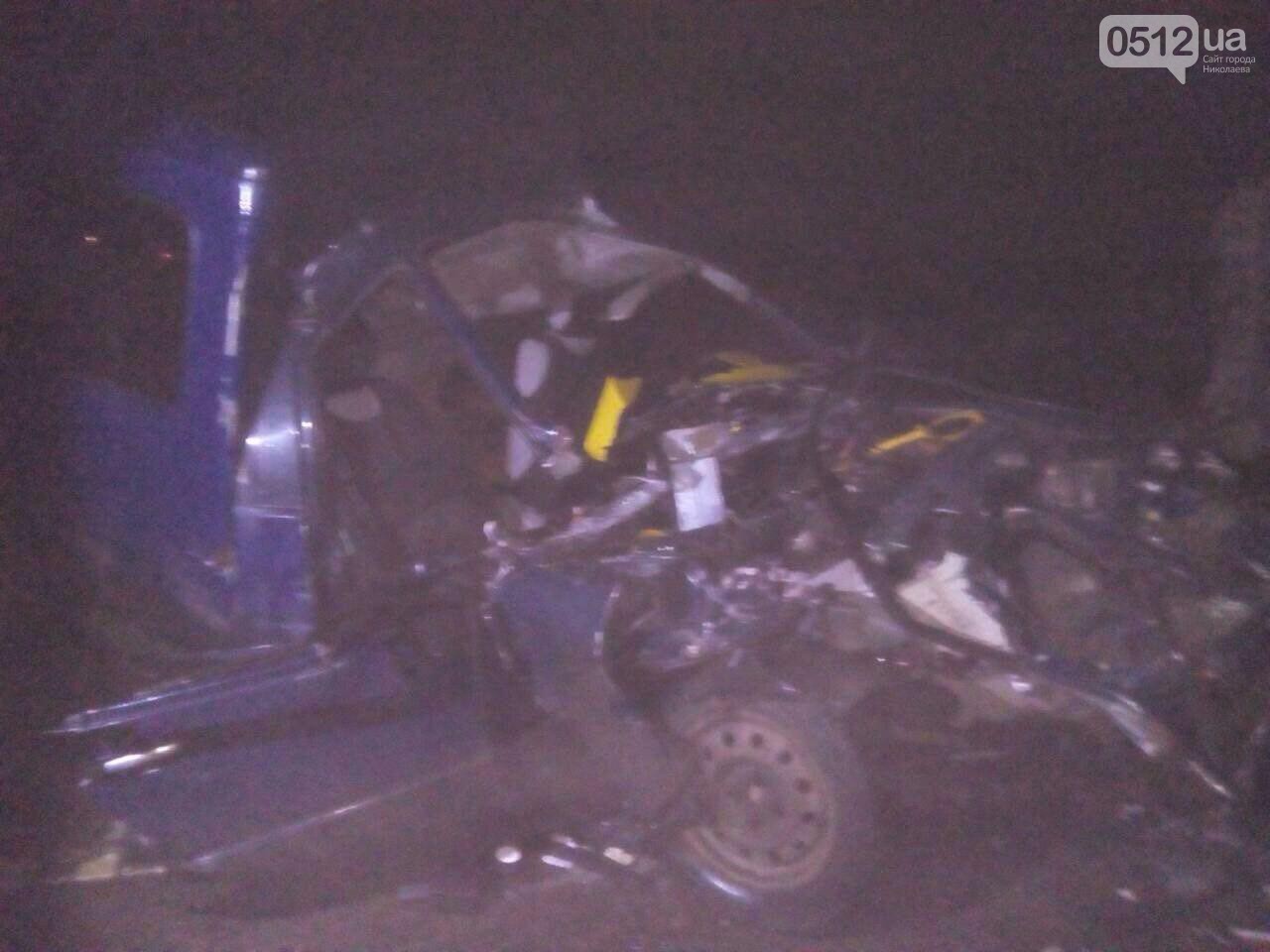 У с.Кринички Николаевской области столкнулись автомобиль “ИЖ” и “БТР” – водитель и пассажир легковушки госпитализированы в БСМП