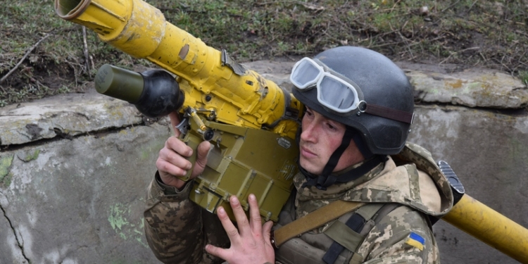 На Николаевщине с подразделениями отдельной механизированной бригады проведены тактико-строевые занятия