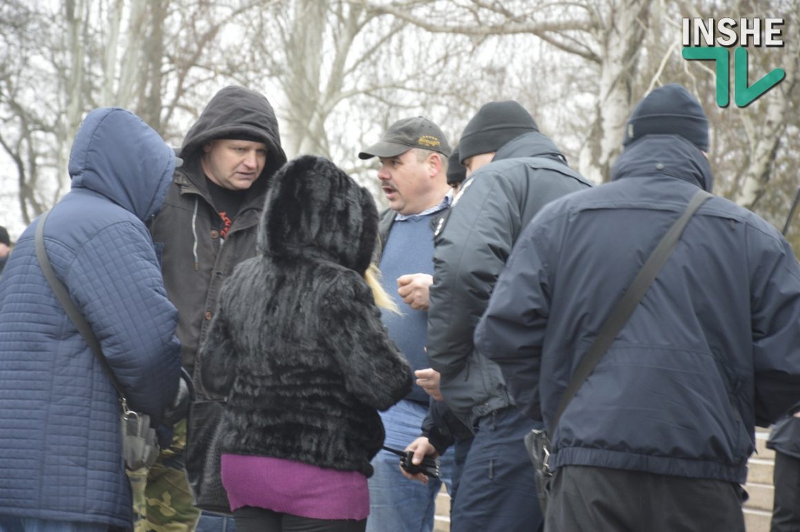 Акция сторонников Саакашвили в Николаеве: Потасовки из-за музыки, обвинения власти в провокациях 8